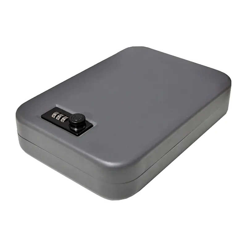LB012C Lock Box with Combination Lock for Full-Size Pistol