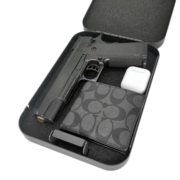 Kotak Kunci LB013K dengan Kunci Kunci untuk Pistol Saiz Penuh