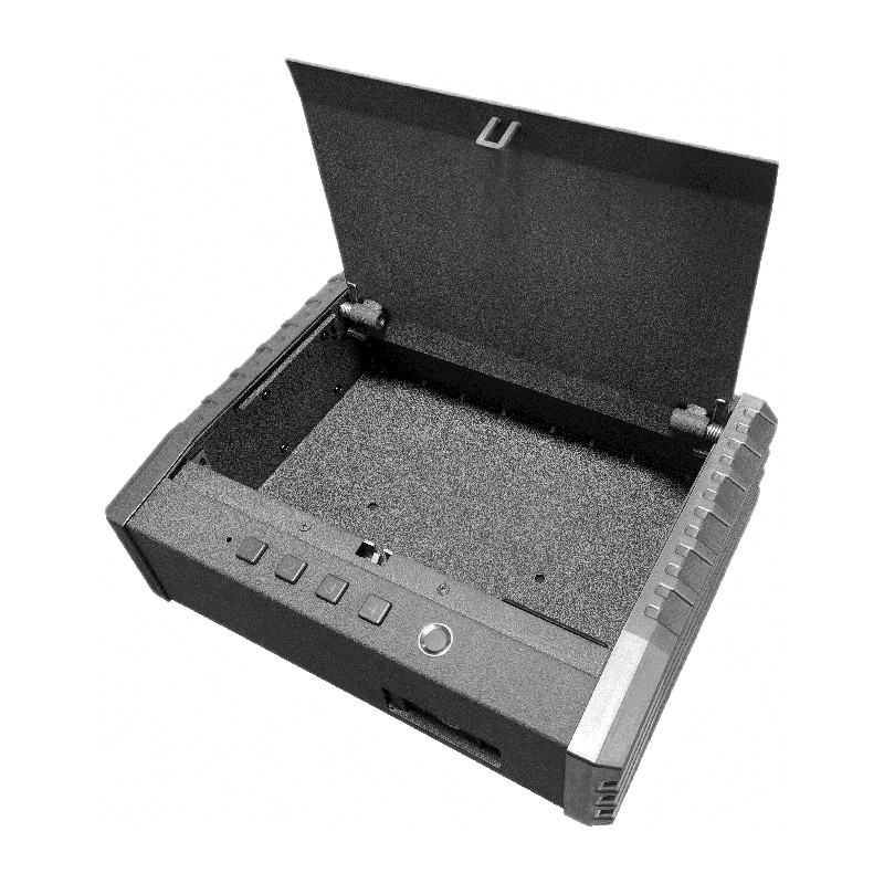 PS0110 Peti Deposit Keselamatan Pistol Biometrik 2 Senjata Masuk Teratas